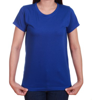 kadını boş t-shirt 