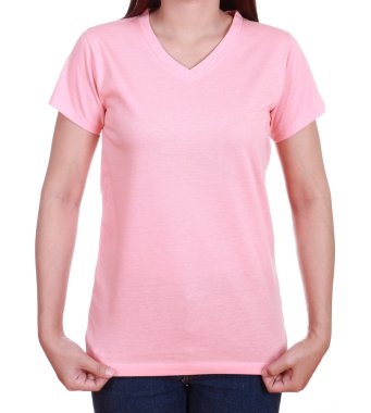 kadını boş t-shirt 