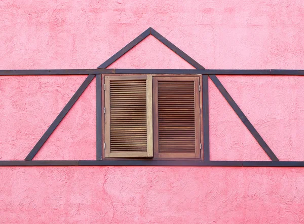 Ventana de madera —  Fotos de Stock