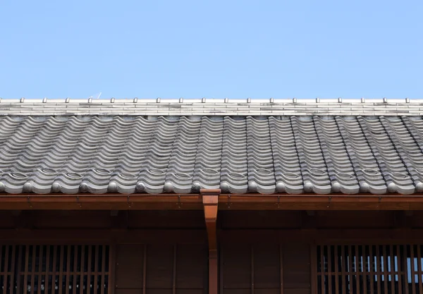 Střecha tradičně japonská — Stock fotografie