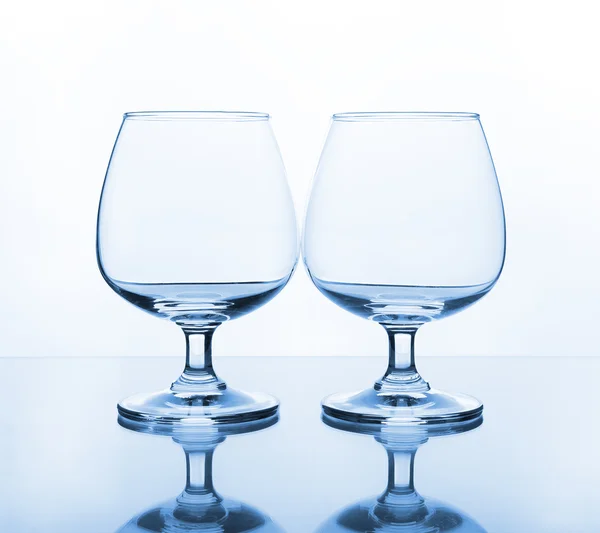 Empty wine glass — Stock Photo, Image