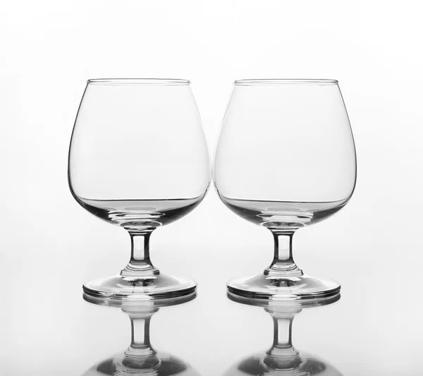 Empty wine glass — Stock Photo, Image