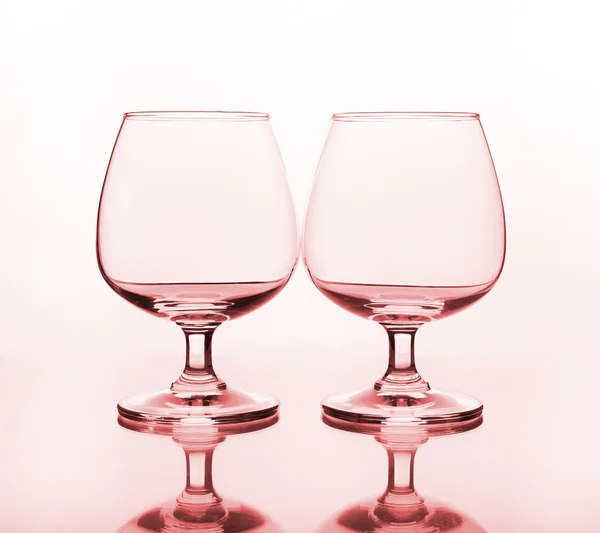 Empty wine glass — Stock Photo, Image