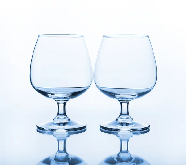 Empty wine glass — Stock Photo, Image