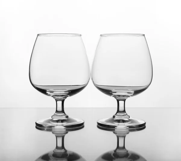 Empty wine glass — Stock Photo, Image