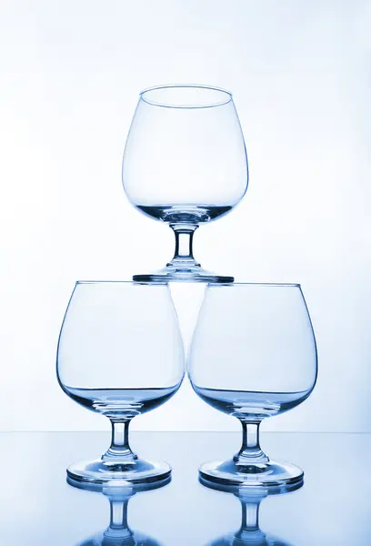 Pila de vino vacío — Foto de Stock