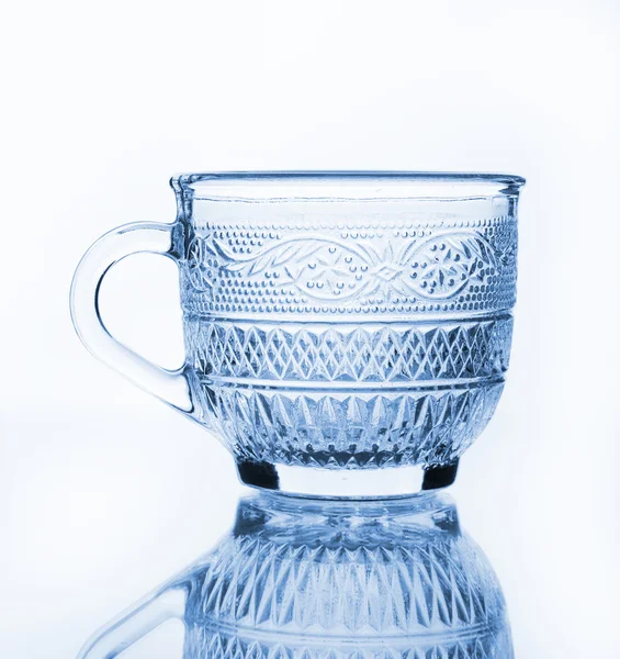 Bicchiere vuoto tazza — Foto Stock