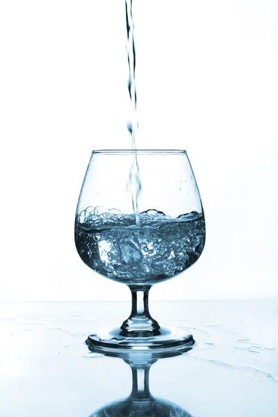 Wine glass with water — Stock Photo, Image