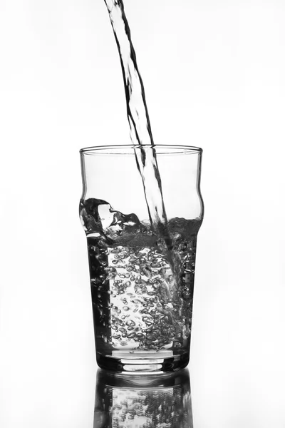 用水的酒杯 — 图库照片