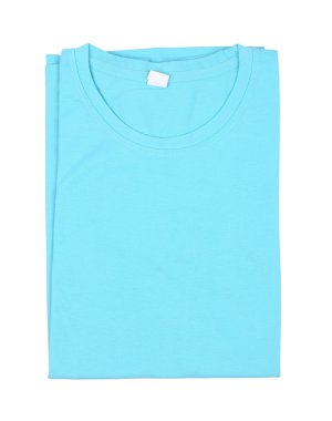 katlanmış t-shirt izole