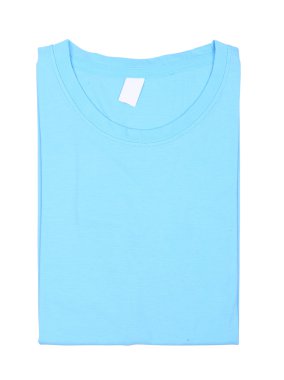 katlanmış t-shirt izole