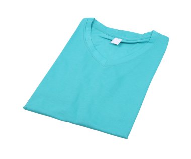 katlanmış t-shirt izole