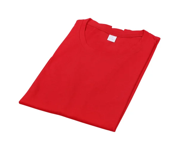 T-shirt dobrada isolada — Fotografia de Stock