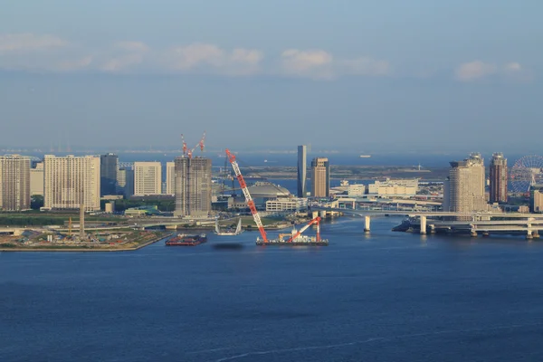 Okyo cityscape and sea, Japan — Stock Photo, Image