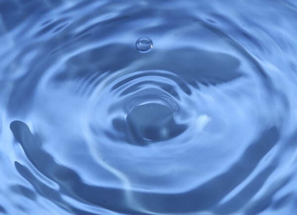  a water drop droplet