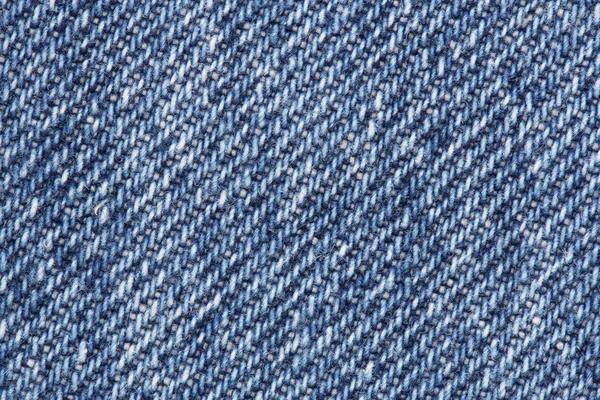 Close up of blue jean texture — Stock Photo, Image