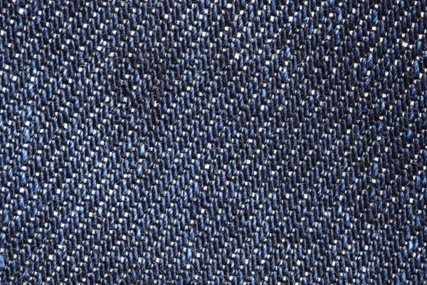 Close up van blauwe jean textuur — Stockfoto