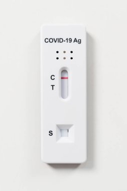 Coronavirus (Covid-19), SARS-CoV-2 antijen test kitleri ile evde test sonuçlarıdır.