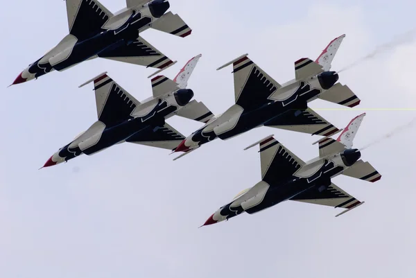 Thunderbirds (нас військово-повітряні сили) — стокове фото