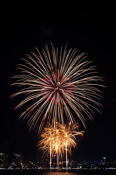 Fireworks international Fastival — Stock Photo, Image