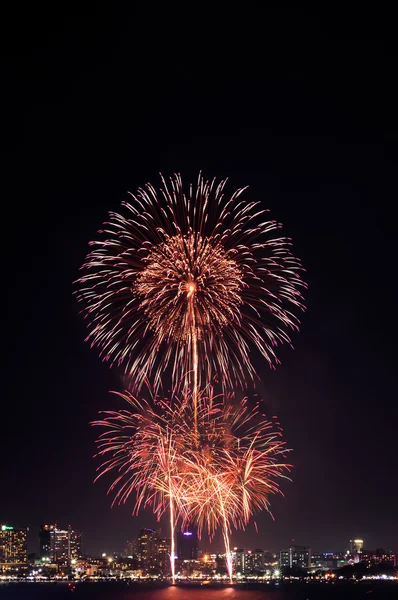 Fireworks international Fastival — Stock Photo, Image