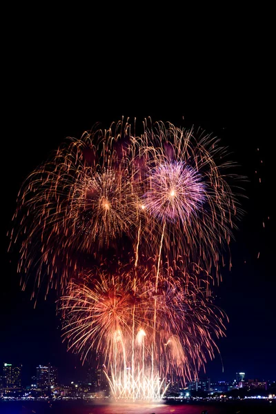 Fuegos artificiales internacionales Fastival —  Fotos de Stock