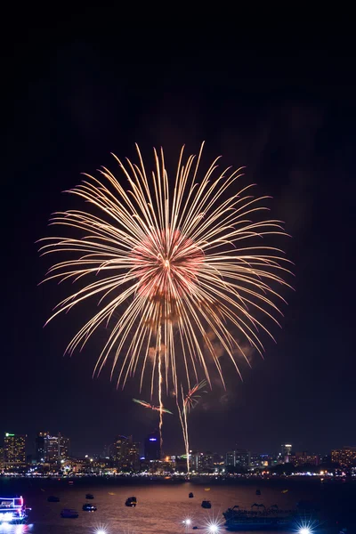 Fireworks international Fastival — Stock Photo, Image