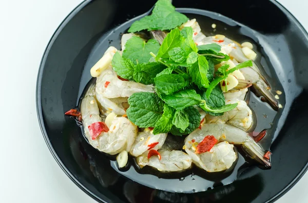Camarones en salsa de pescado, picante y picante —  Fotos de Stock