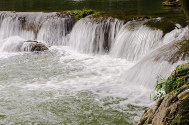 Waterfalll Num Tok Chet Sao Noi Milli Parkı, Tayland at 