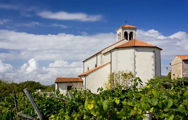 Igreja do país do século XVIII — Fotografia de Stock