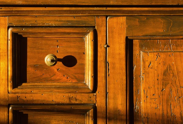 Close-up of a Wooden Chest — Stock Photo, Image