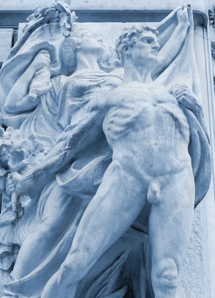 Neoclassic Statue in Rome — Stock Photo, Image