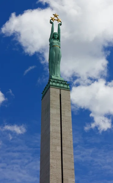 Freedom Monument in Riga — Stock Photo, Image