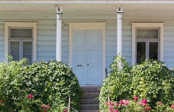 Wooden House's Front Porch — Stock Photo, Image