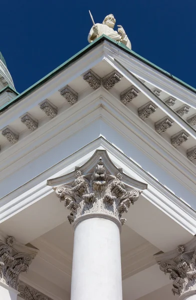 Veduta di una colonna della Cattedrale di Helsinki — Foto Stock