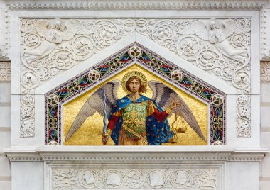 Mozaik san spiridione Ortodoks Kilisesi Trieste