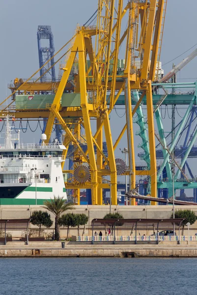 Seaport of Valencia — Stock Photo, Image