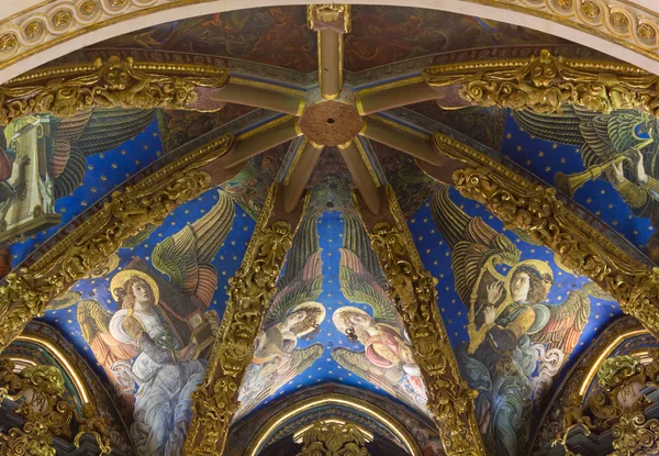Valencia Katedra renesansowe freski — Zdjęcie stockowe