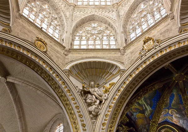 Valencia Cathedral Interior — Stock Photo, Image