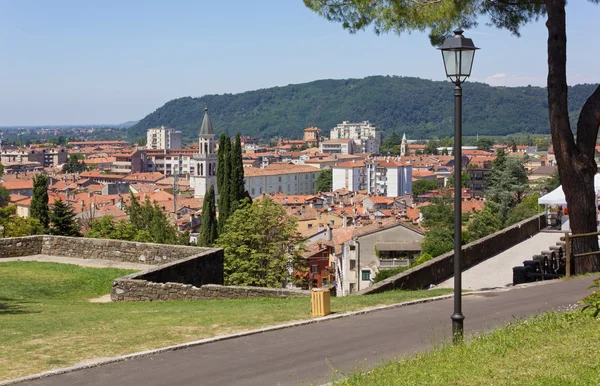 Gorizia onun castle Park