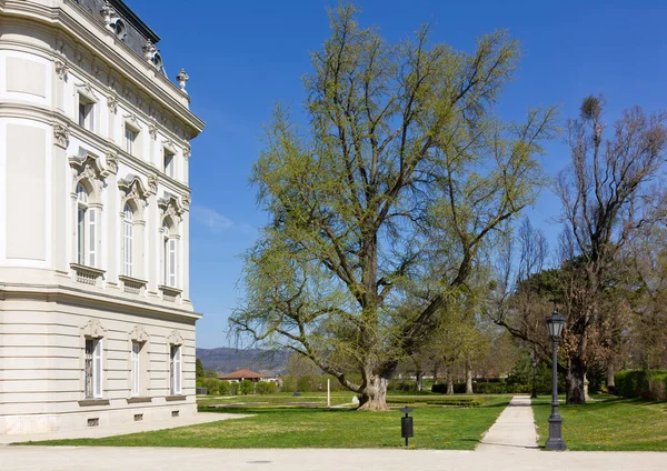Park Festetického Barokního Paláce Keszthely Maďarsko — Stock fotografie