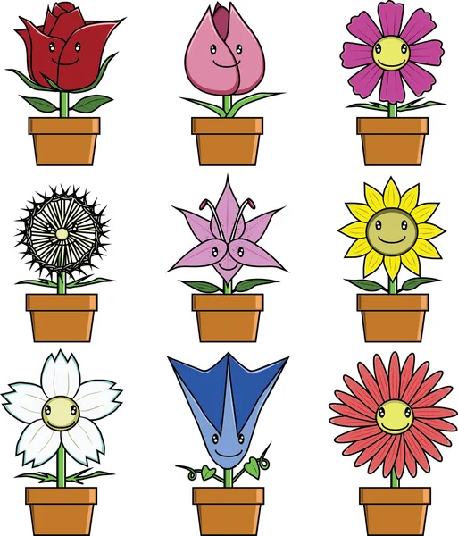 çiçekler vektör, evren, Lale, gül, ayçiçeği, zambak
