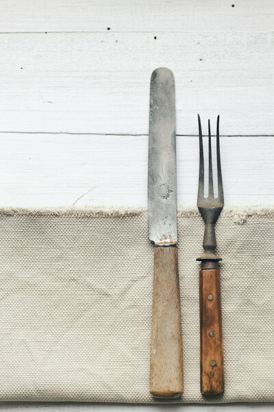 Нож и вилка
