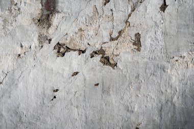 Eski alçılı tuğla duvar, eskimiş ve yıpranmış, soyut doku arka planı