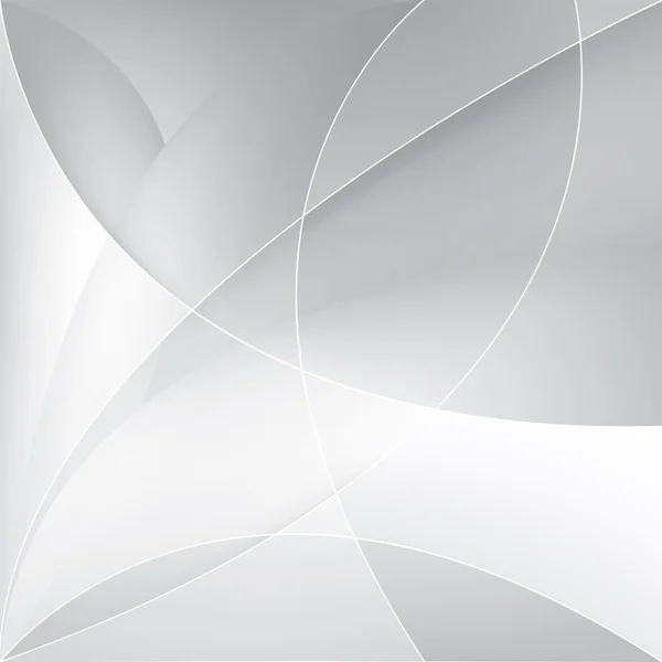 Abstracte zilveren achtergrond, vector sjabloon — Stockvector
