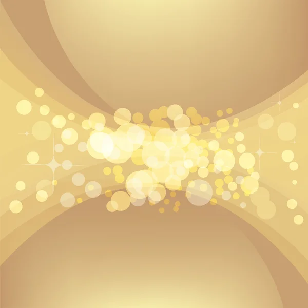 Fond d'or abstrait — Image vectorielle