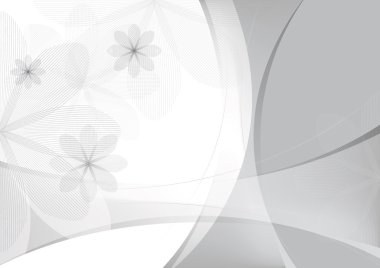 çiçek arka plan, vektör şablonu