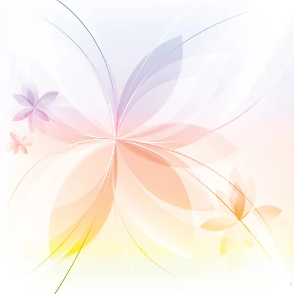 Fundo abstrato floral — Vetor de Stock