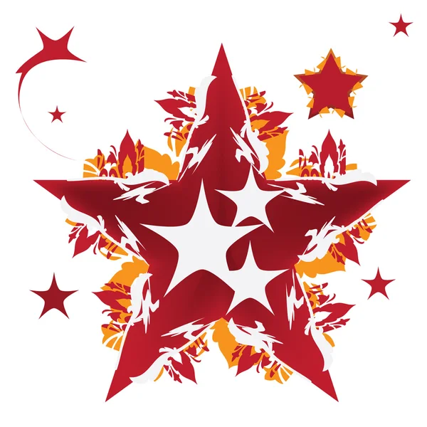Diseño de estrella — Archivo Imágenes Vectoriales