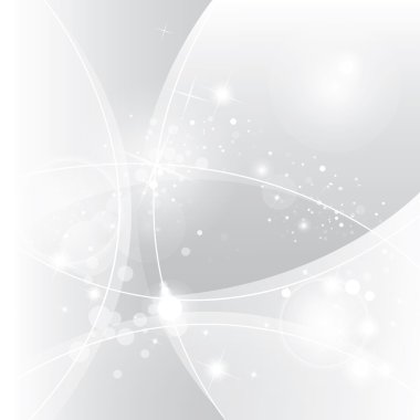 Gümüş soyut vektör arkaplanı